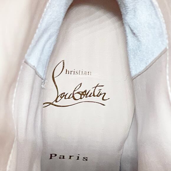 Christian Louboutin Astrilarge Botta 100 Black Leather Knee High Boots EU 40 - Picture 12 of 12